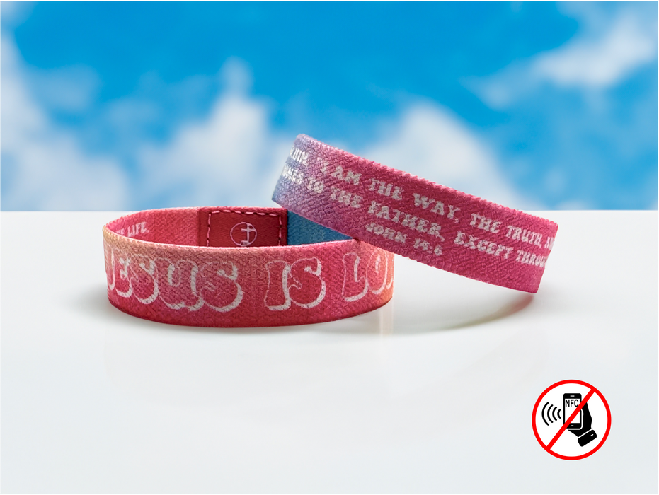 Versible® Wristbands - Happy Vibes / John 14:6