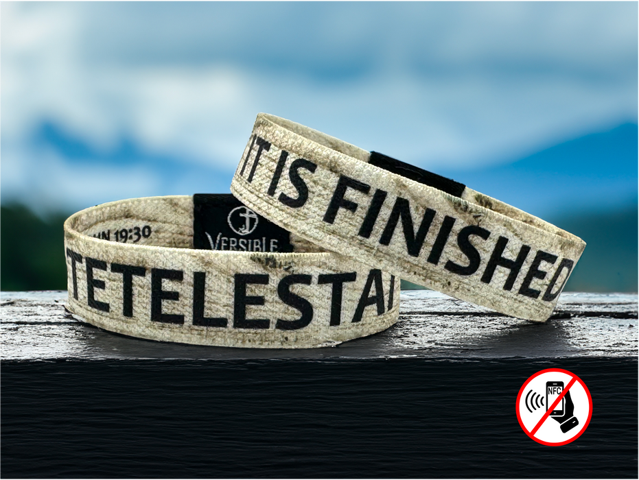 Versible® Wristbands - Tetelestai / John 19:30