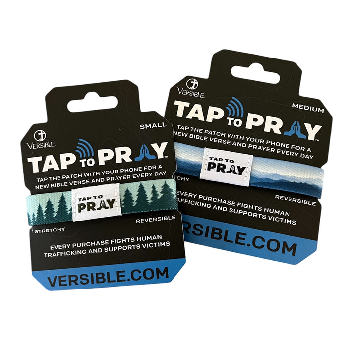 Tap To Pray™ Wristbands - Mountains & Forests