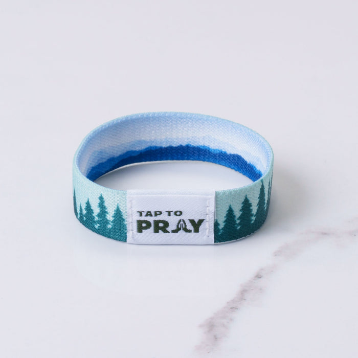 Tap To Pray™ Wristbands - Mountains & Forests