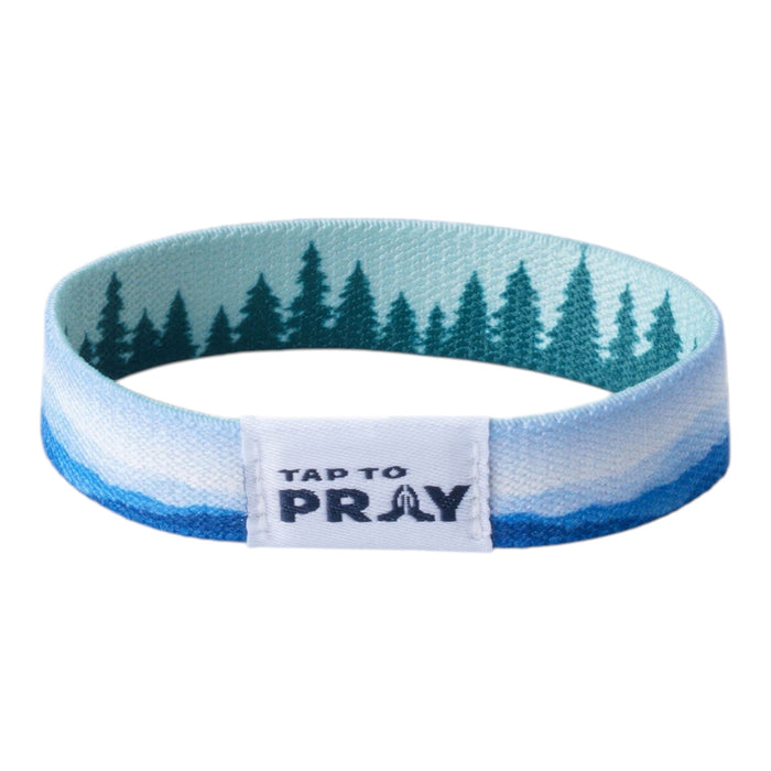 Tap To Pray® Wristband – Mountains & Forests