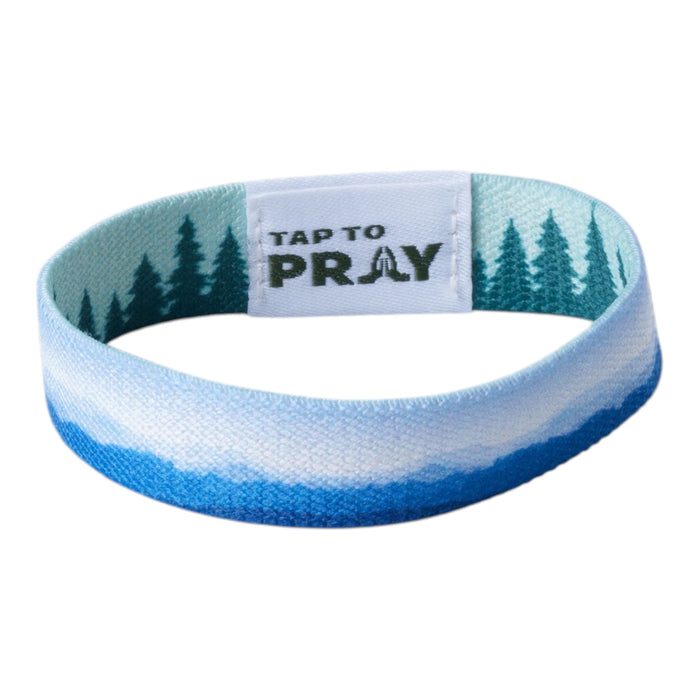 Tap To Pray® Wristband – Mountains & Forests