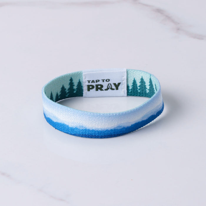 Tap To Pray™ Wristbands - Mountains & Forests