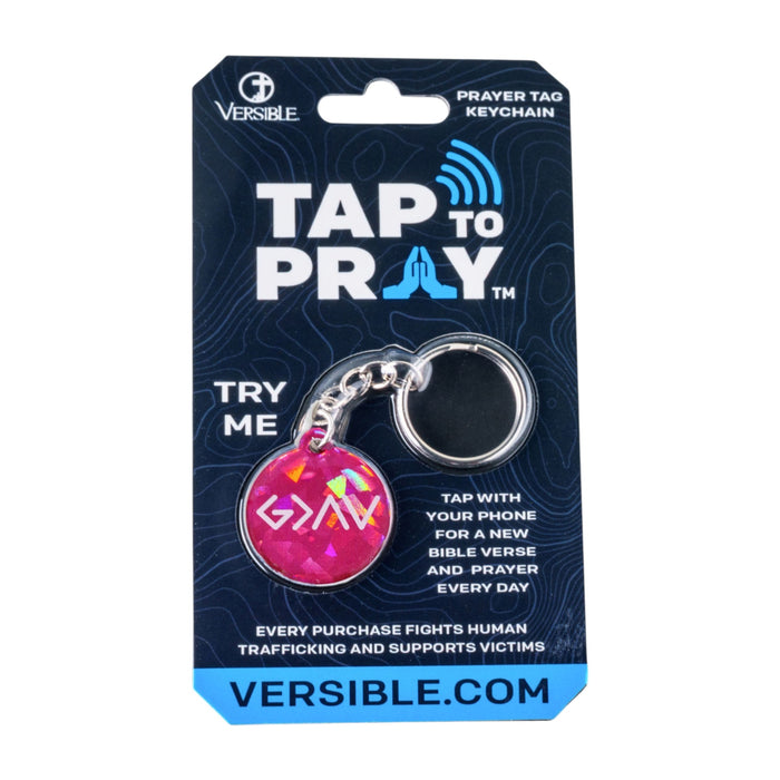 Tap To Pray® Acrylic Keychain