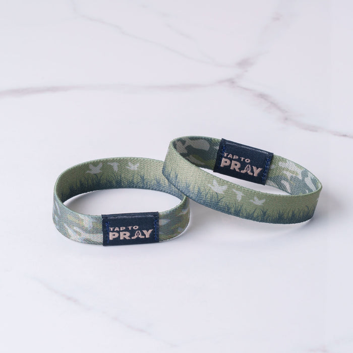 Tap To Pray™ Wristbands - Waterfowl