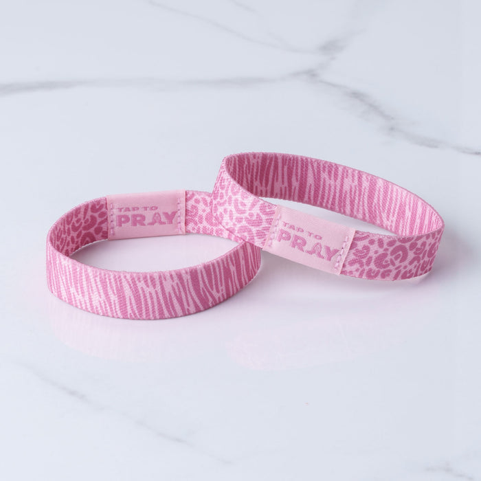 Tap To Pray™ Wristbands - Safari Rose