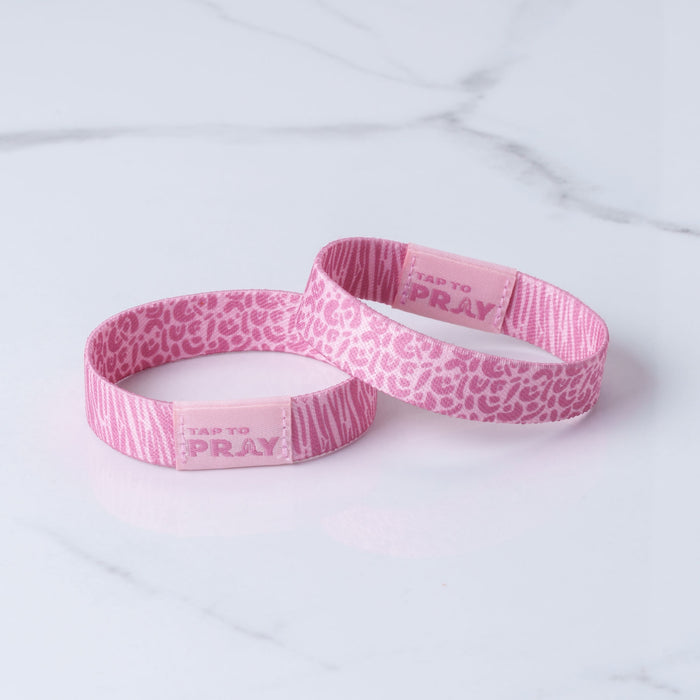 Tap To Pray™ Wristbands - Safari Rose