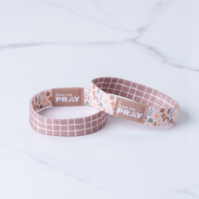 Tap To Pray™ Wristbands - Prairie & Plaid