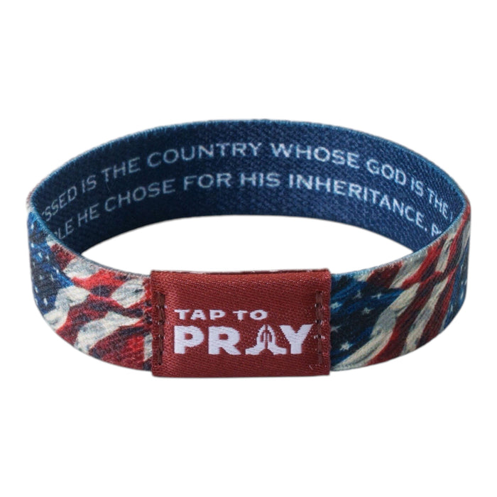 Tap To Pray® Wristband – Patriot