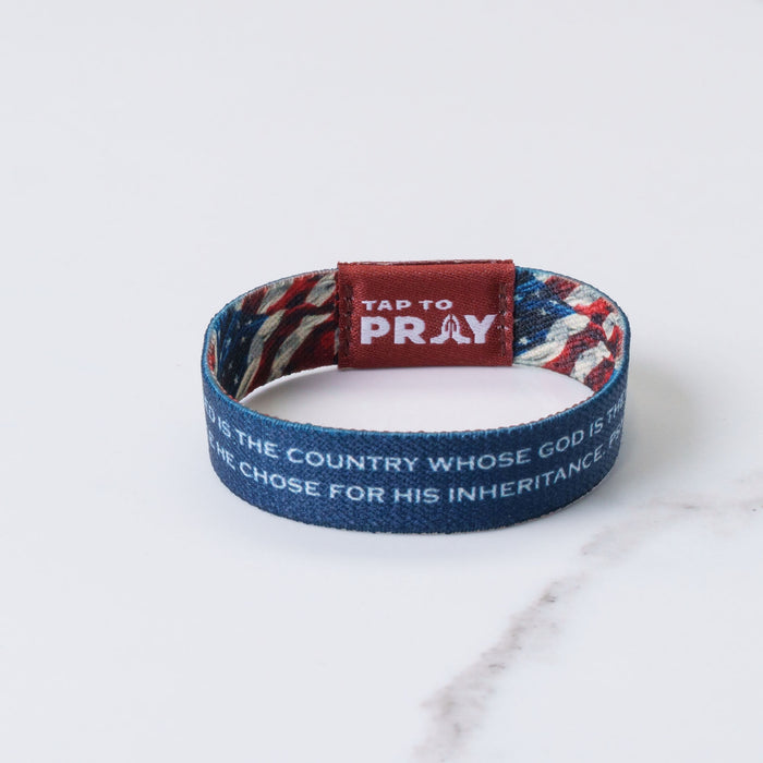 Tap To Pray™ Wristbands - Patriot