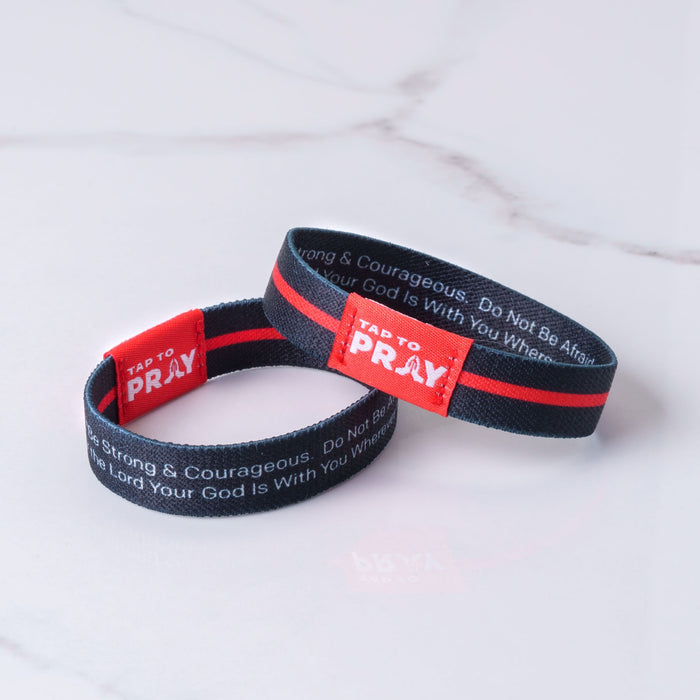 Tap To Pray™ Wristbands - First Responders Firefighters
