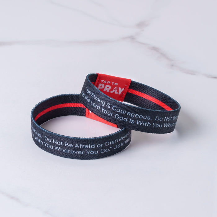 Tap To Pray™ Wristbands - First Responders Firefighters