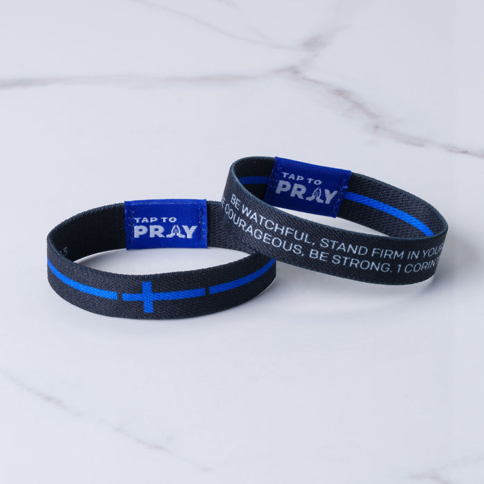Tap To Pray™ Wristbands - First Responders Law Enforcement