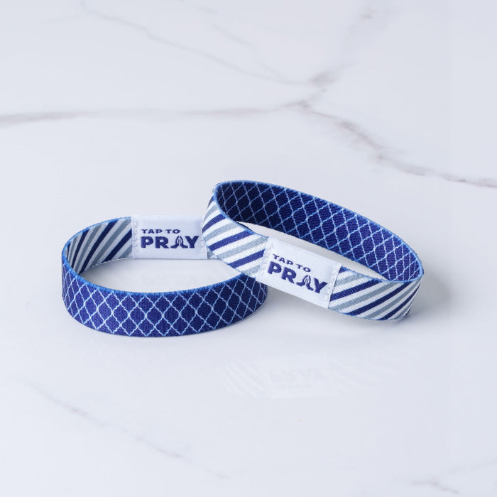Tap To Pray™ Wristbands - Graphite & Ink