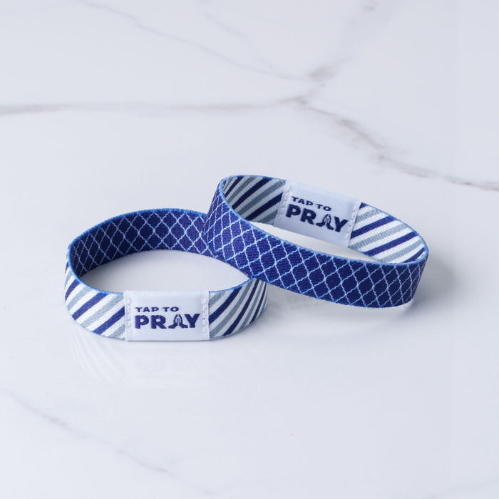 Tap To Pray™ Wristbands - Graphite & Ink