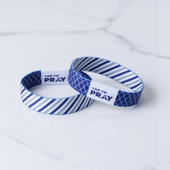 Tap To Pray™ Wristbands - Graphite & Ink