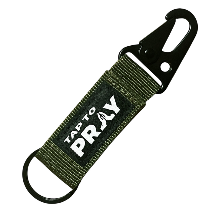 Tap To Pray® Tactical Carabiner Keychain