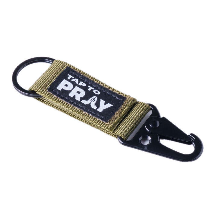 Tap To Pray® Tactical Carabiner Keychain