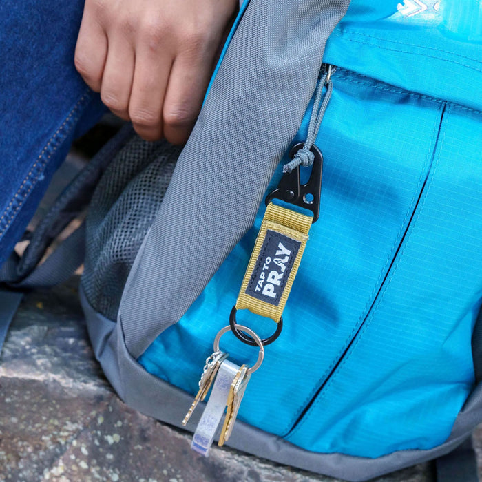 Tap To Pray™ - Tactical Carabiner Keychain