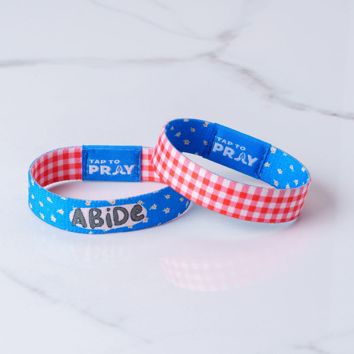 Tap To Pray™ - Kingfolk Series Wristband - Abide