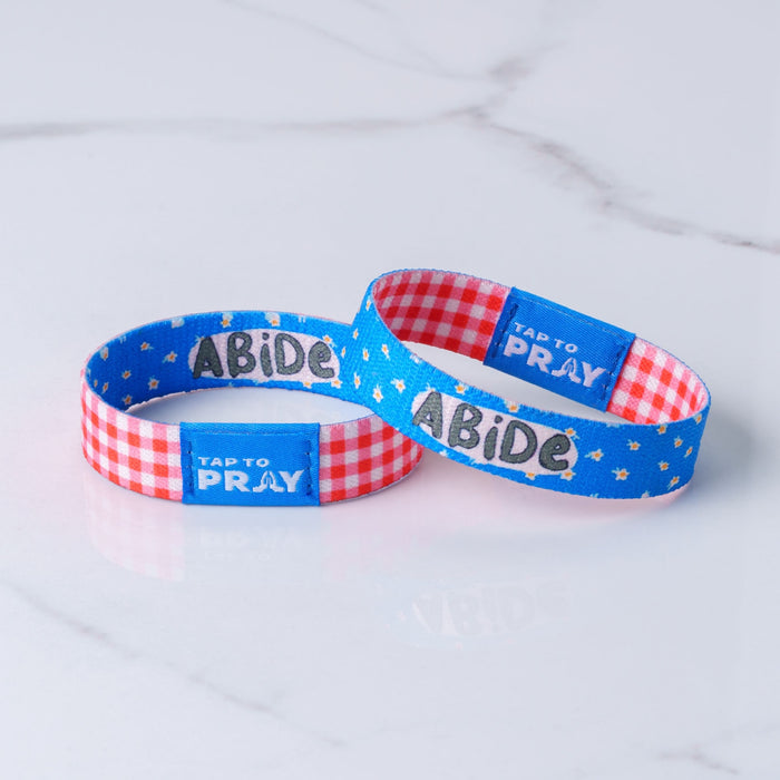 Tap To Pray™ - Kingfolk Series Wristband - Abide