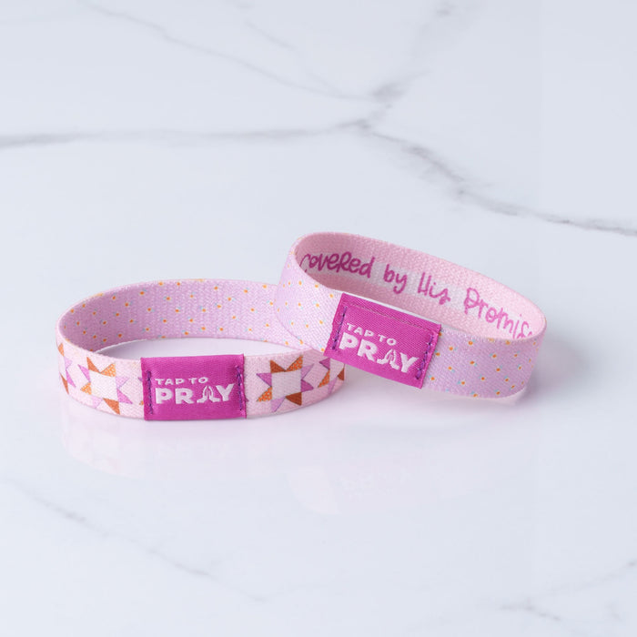 Tap To Pray™ - Kingfolk Series Wristband - Covered by His Promises