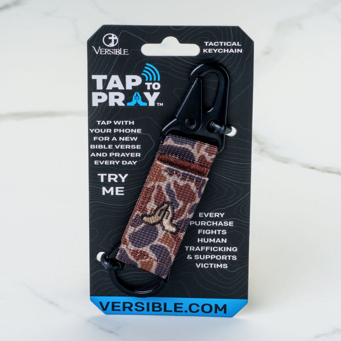 Tap To Pray® Tactical Carabiner Keychain