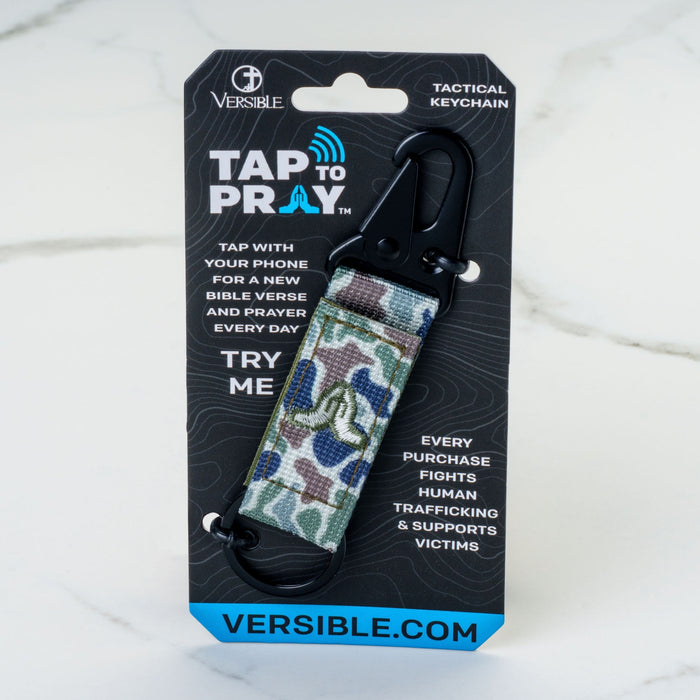 Tap To Pray® Tactical Carabiner Keychain