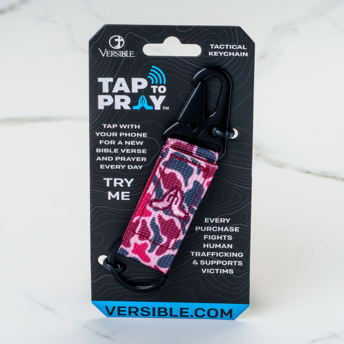 Tap To Pray® Tactical Carabiner Keychain