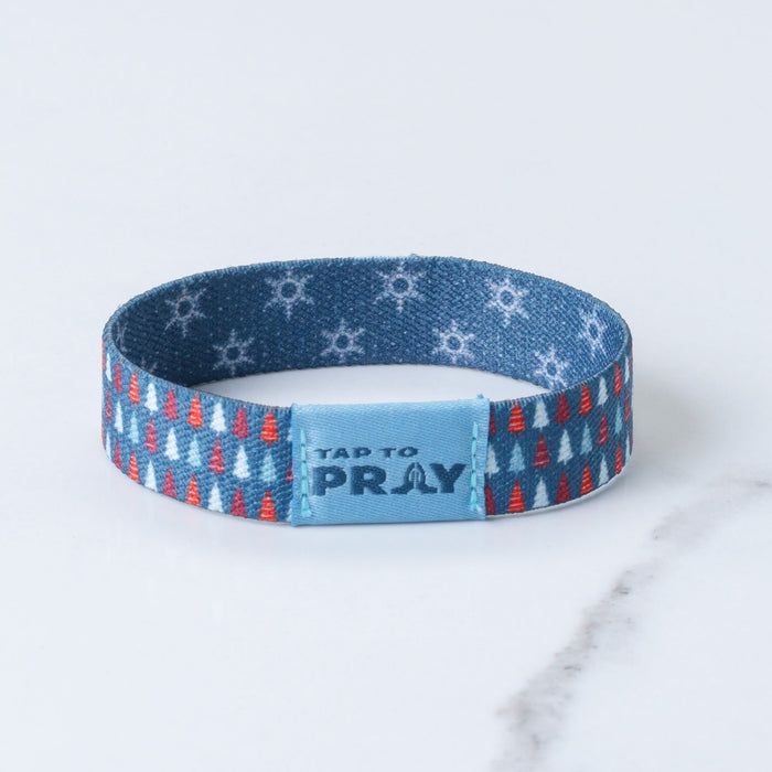 Tap To Pray™ Wristbands - Winter Wonderland