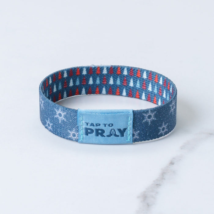 Tap To Pray™ Wristbands - Winter Wonderland