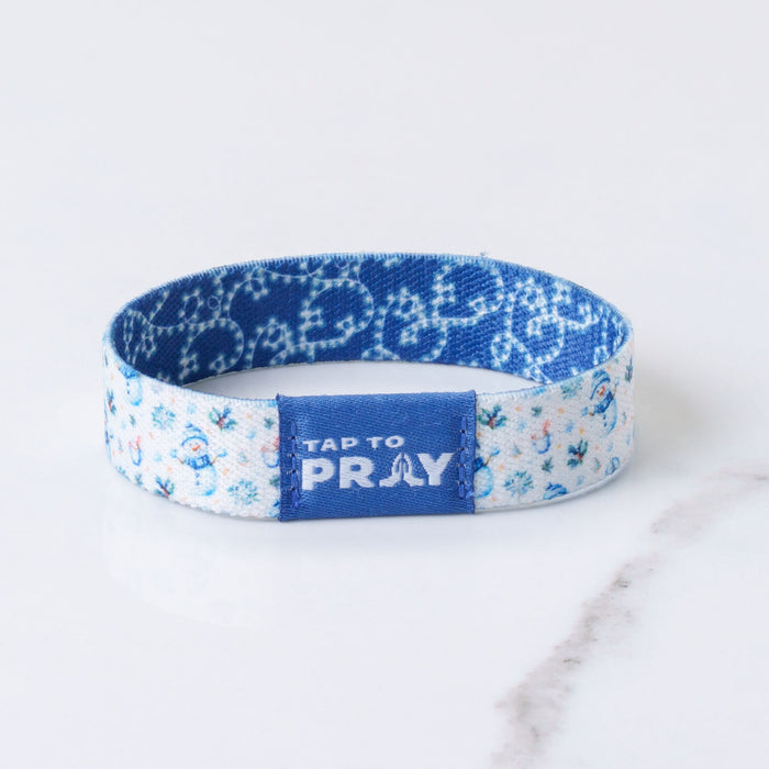 Tap To Pray™ Wristbands - Frosty Lights