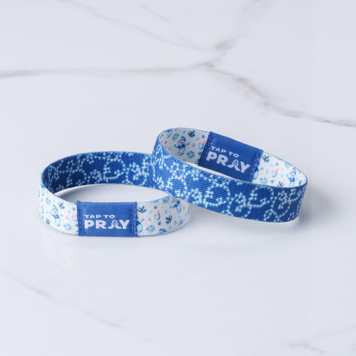 Tap To Pray™ Wristbands - Frosty Lights
