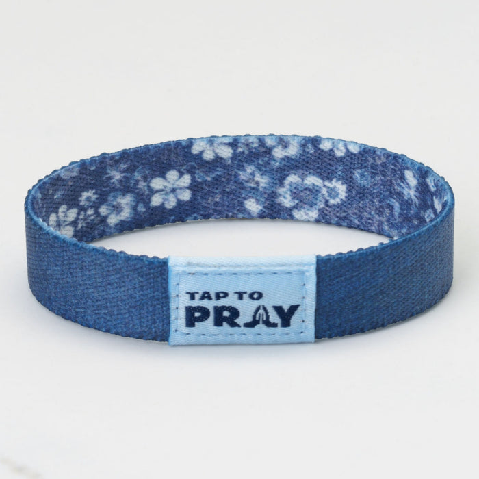 Tap To Pray® Wristband – Wildflower - Jesus Is Lord