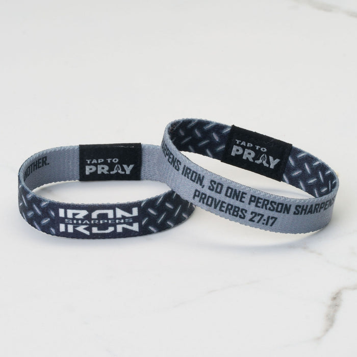 Tap To Pray® Wristband – Iron Sharpens Iron