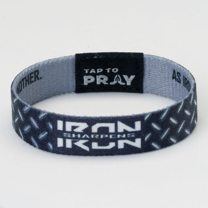 Tap To Pray® Wristband – Iron Sharpens Iron