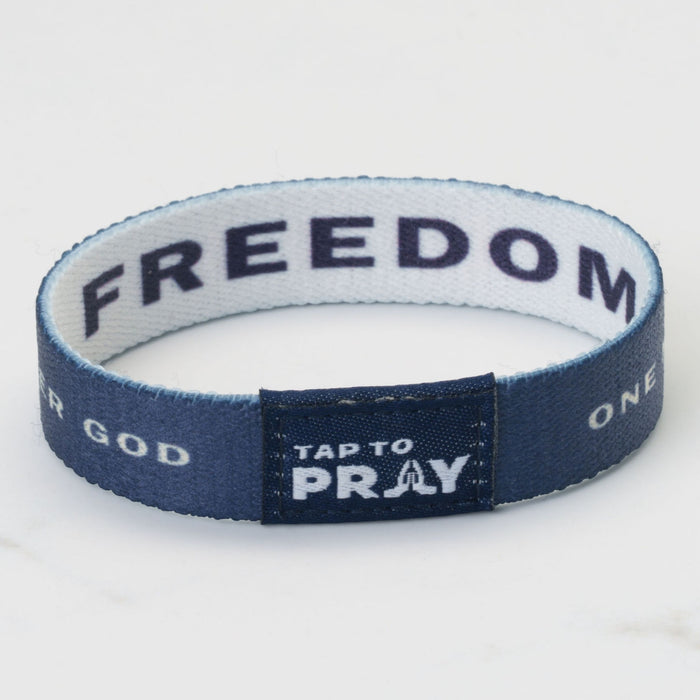Tap To Pray® Wristband – Freedom
