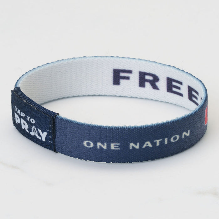 Tap To Pray® Wristband – Freedom