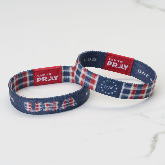 Tap To Pray® Wristband – Liberty