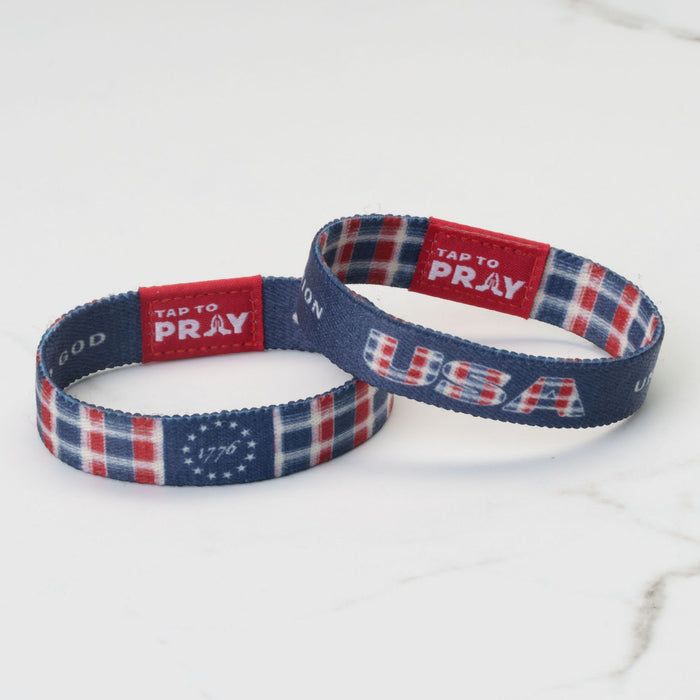 Tap To Pray® Wristband – Liberty