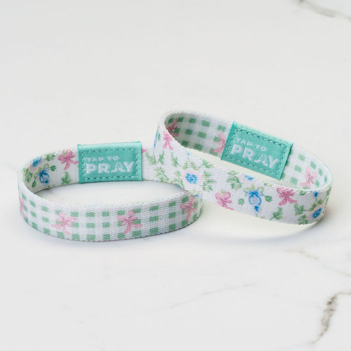 Tap To Pray® Wristband – Flower Basket