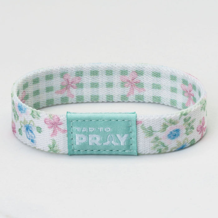Tap To Pray® Wristband – Flower Basket