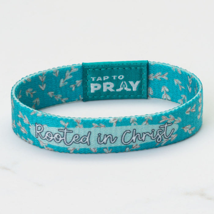 Tap To Pray® Kingfolk Series Wristband – Rooted In Christ