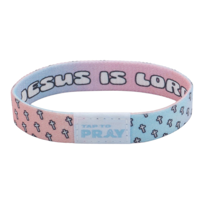 Tap To Pray® Wristband – Crosses- Jesus Is Lord