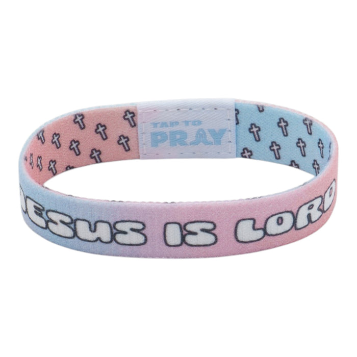Tap To Pray® Wristband – Crosses- Jesus Is Lord