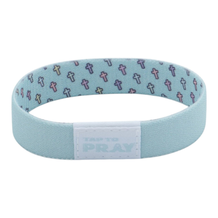 Tap To Pray® Wristband – Crosses- Saved By Grace