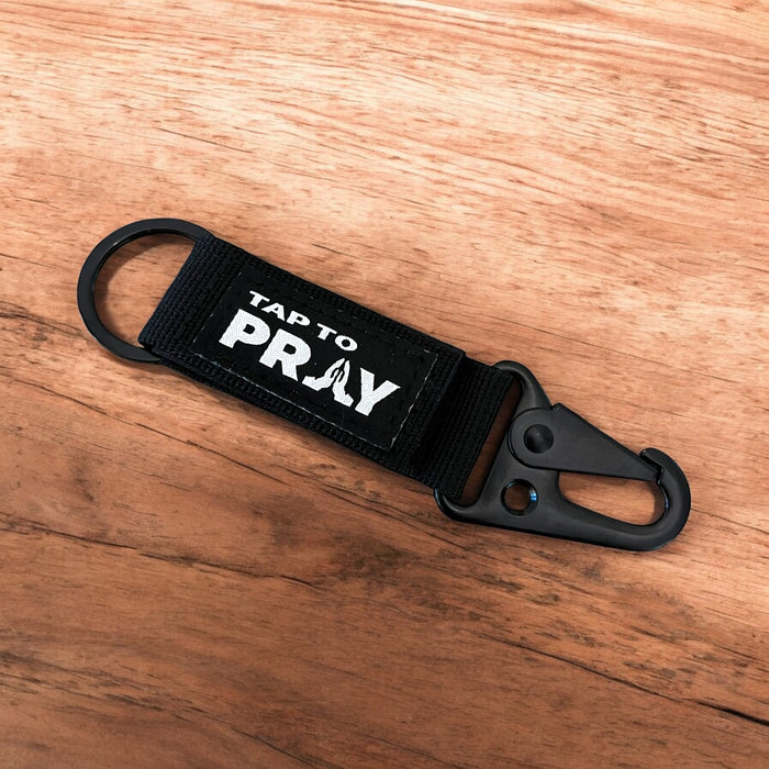 Tap To Pray™ - Tactical Carabiner Keychain