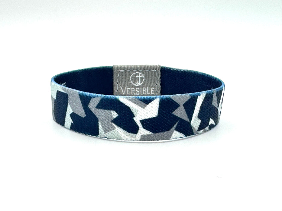 Team Camo / Philippians 4:13 Wristband