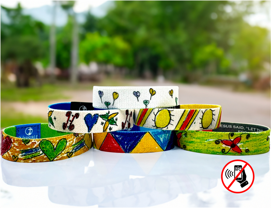 Versible® Wristbands - Love Blossoms - Survivor Series / Colossians 3:17
