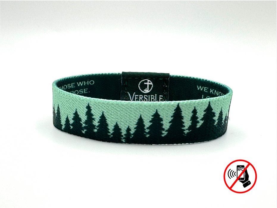 Versible® Wristbands - Forest Edge / Romans 8:28